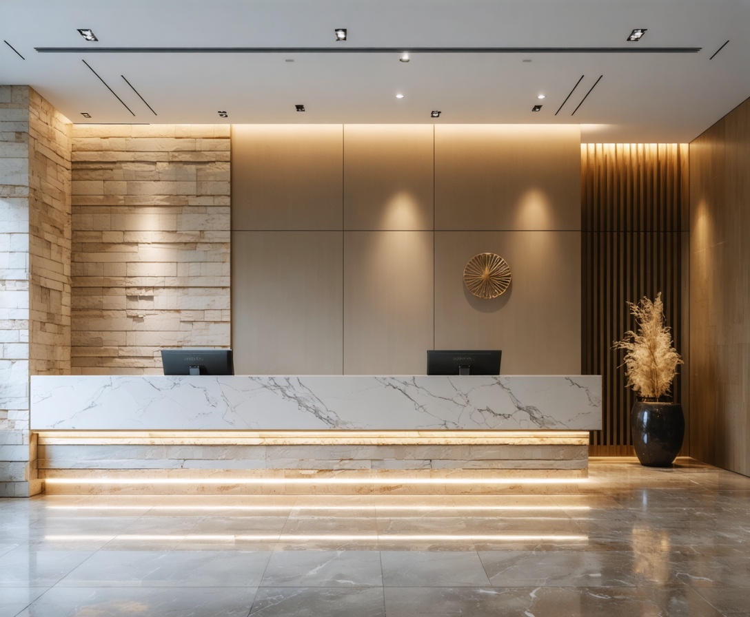 Moderná recepcia v kanceláriách Vektora Scale